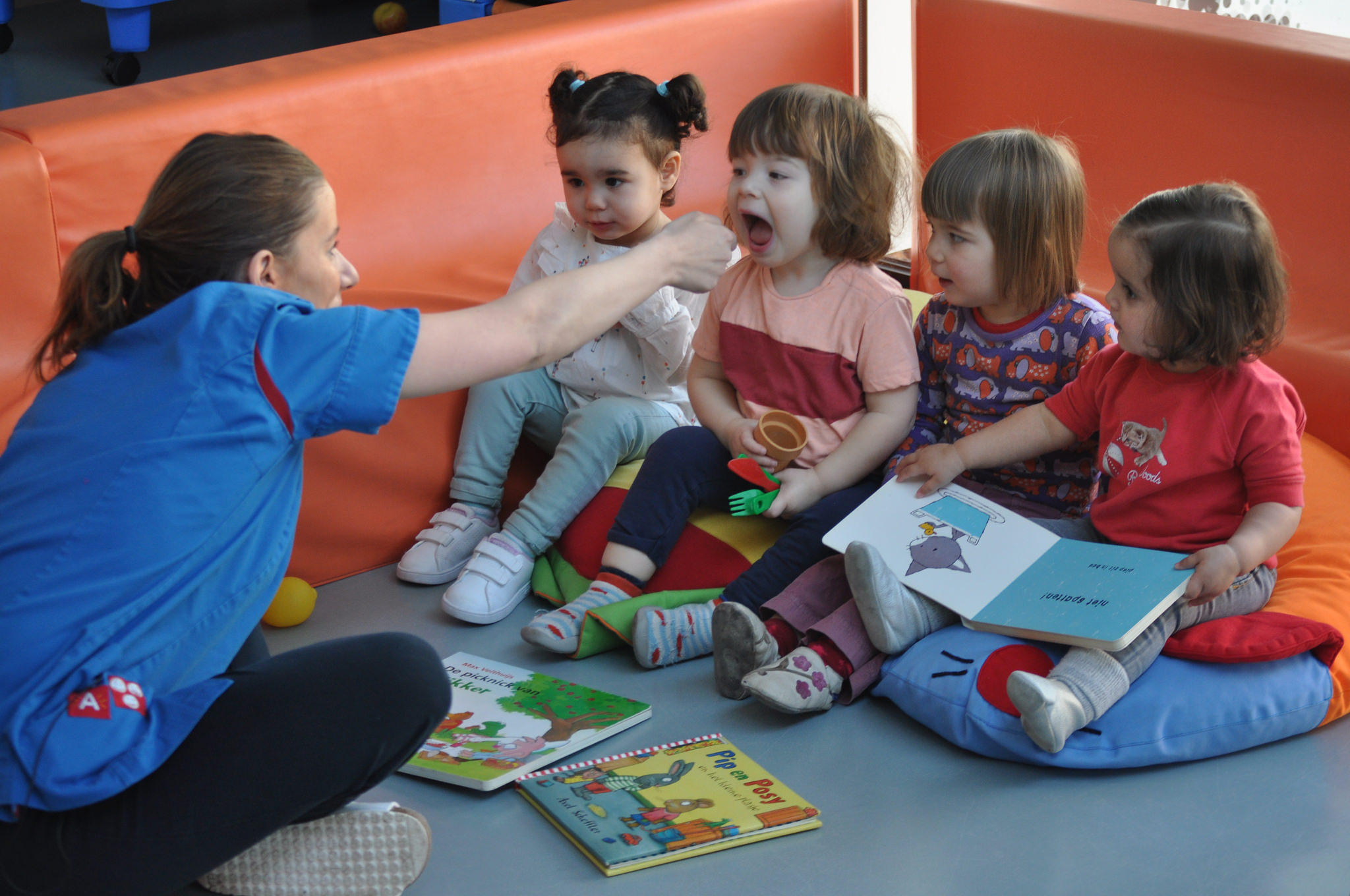 Voorlezen in de kinderopvang